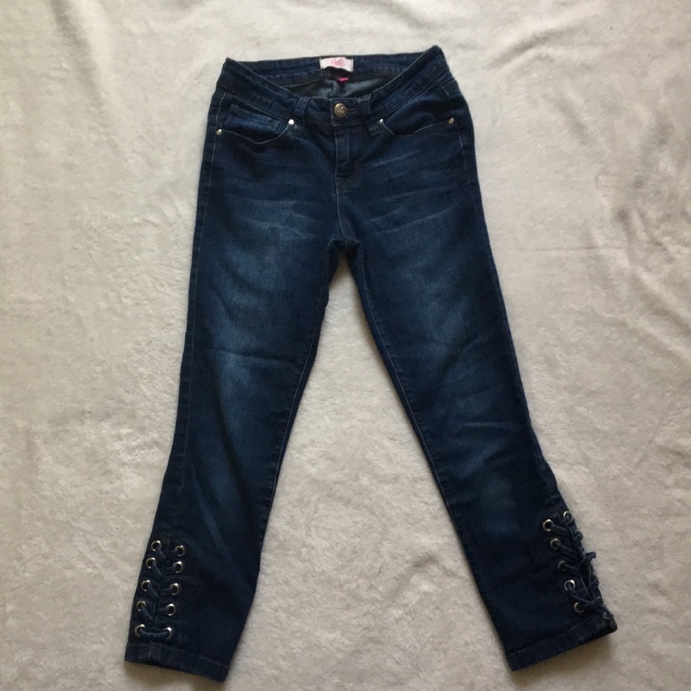 Below the knee Capri jeans